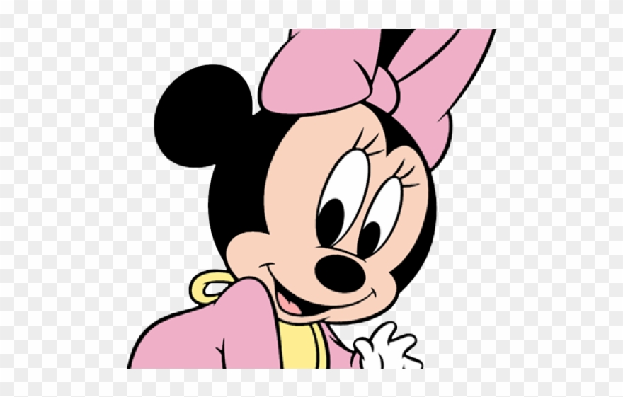 Minnie Mouse Clipart Transparent Background - Drawing Baby Mickey Mouse - Png Download