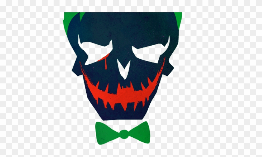 Suicide Clipart Weather - Suicide Squad Joker Skull Tattoo - Png Download