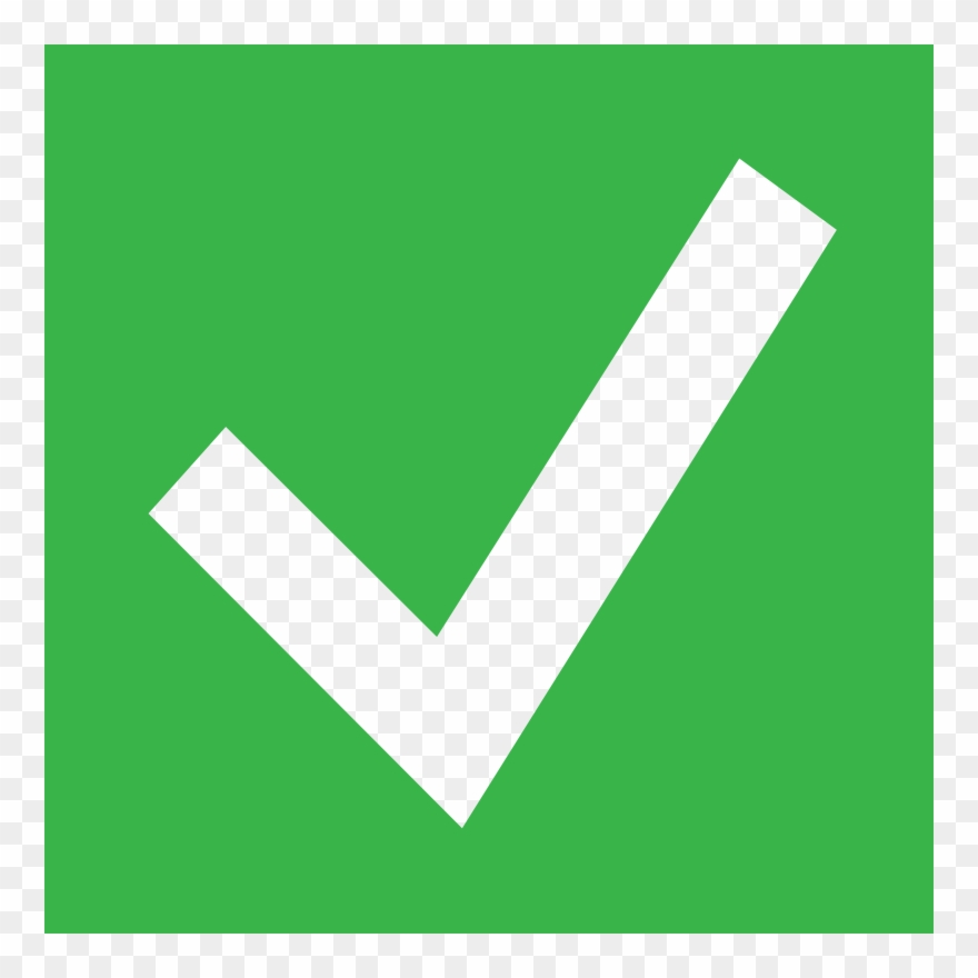 Download Green Check Mark Box Clipart Check Mark Checkbox - Green Check Mark Box - Png Download