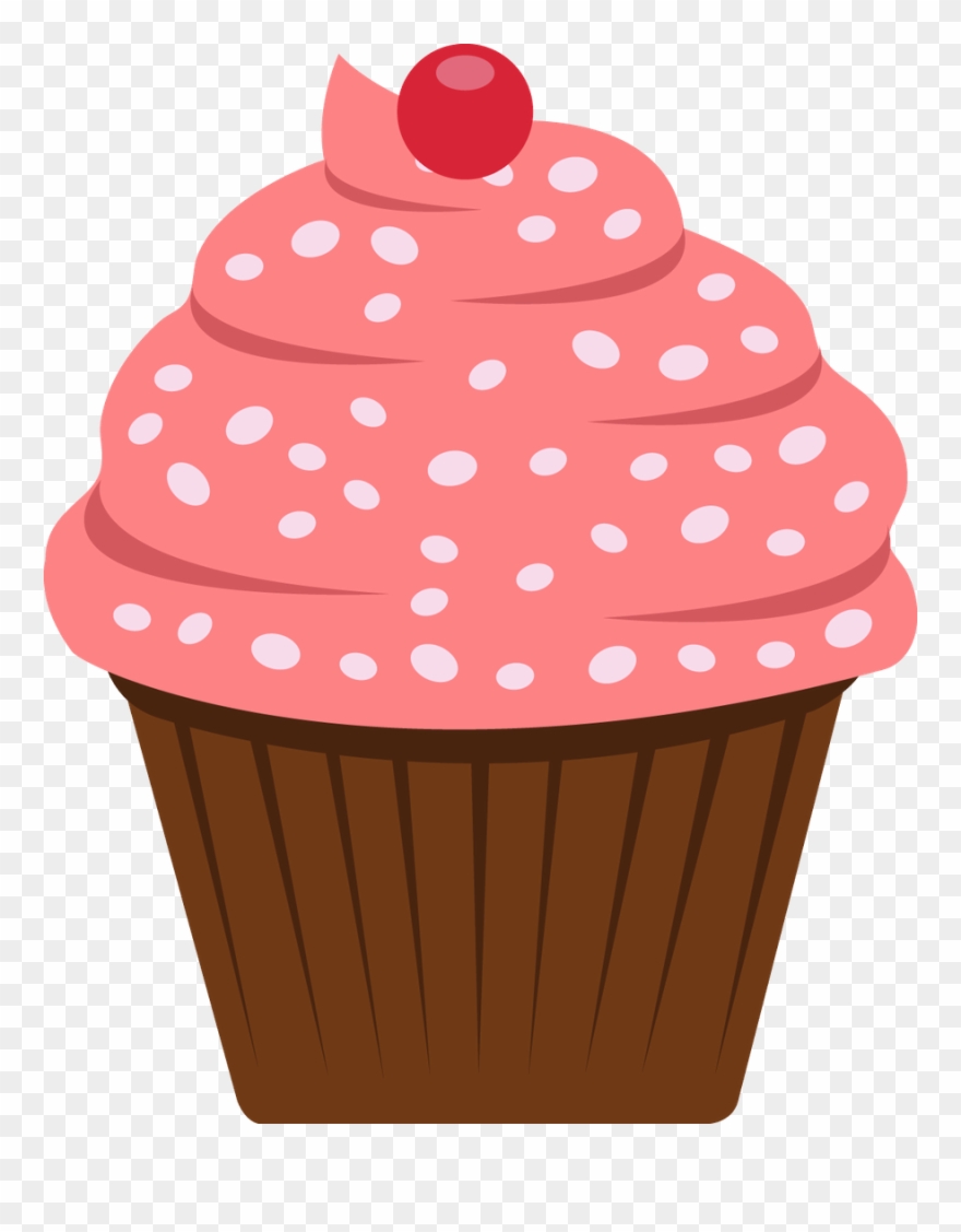 Cupcake Clipart, Cupcake Art, Cupcake Painting, Cupcake - Cup Cake Designs Clip Art - Png Download