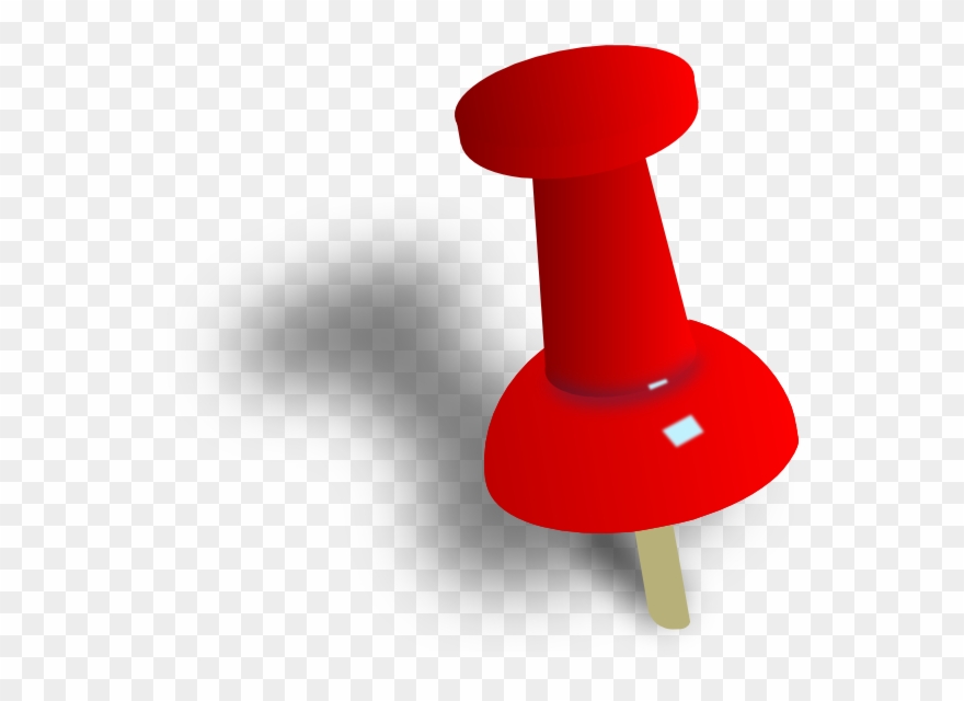Push Pins Clip Art - Png Download
