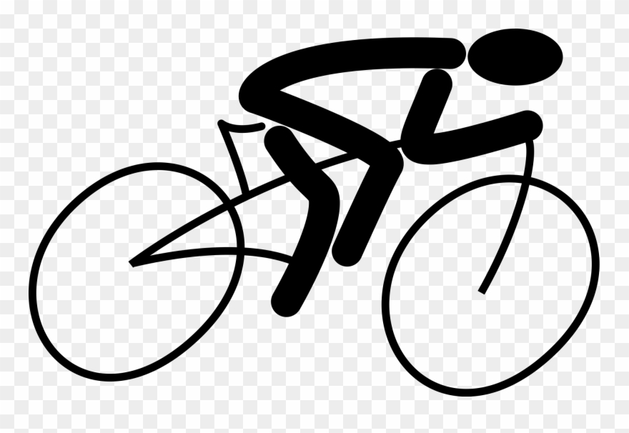 Clipart Bike Svg - Cycling Clip Art - Png Download