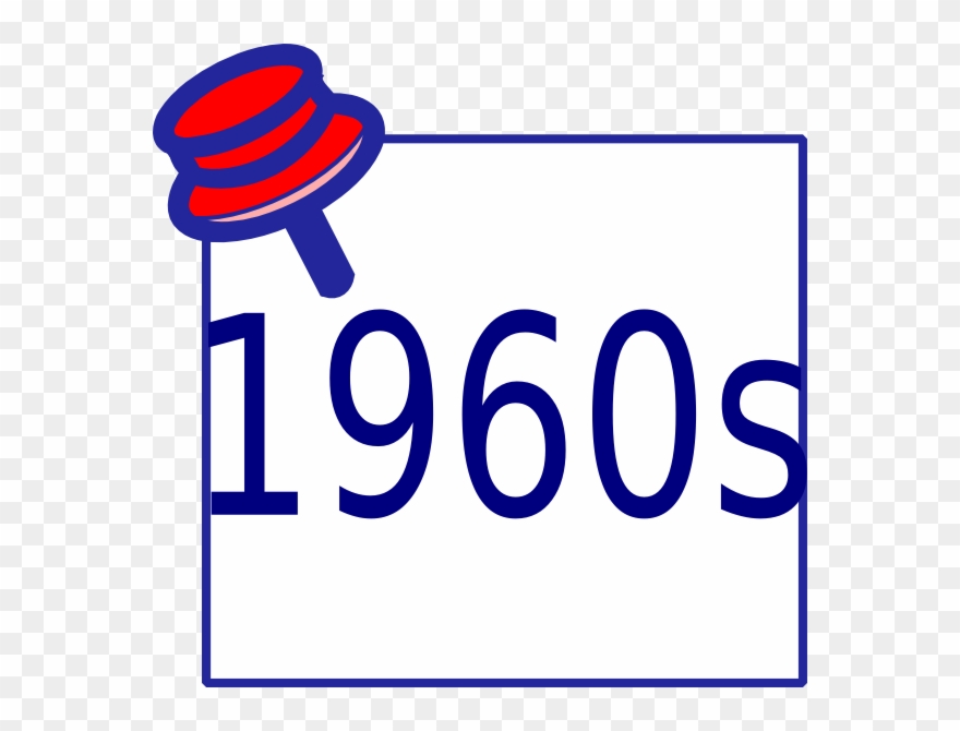 1960 Clip Art - Png Download
