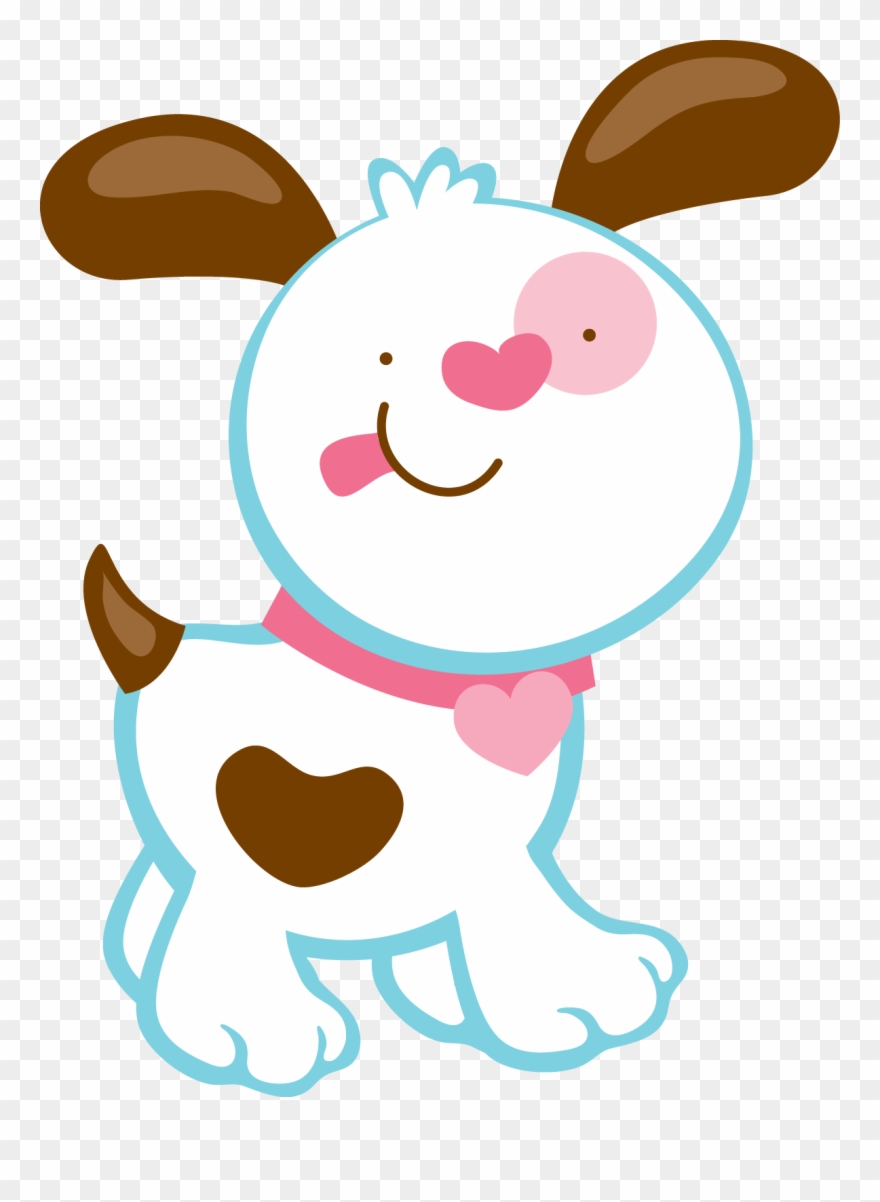 Paper Cutting Templates, Digi Stamps, Doodle Dog, Clipart - Valentine - Png Download