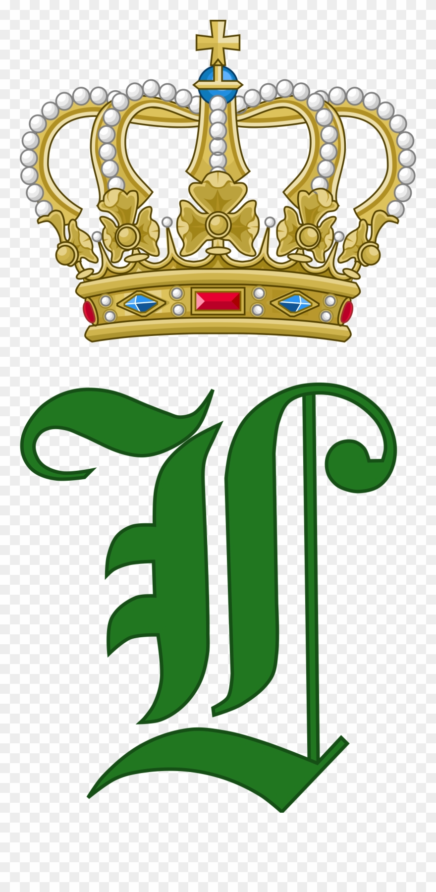 Open - Coat Of Arms Of Grand Duchy In Luxembourg Clipart