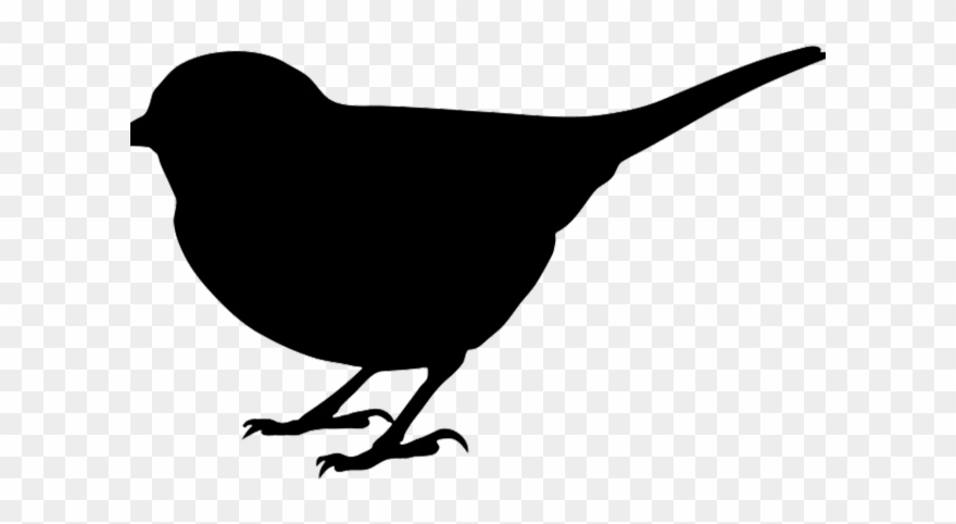 Italy Clipart Bird - Clip Art Bird Silhouette - Png Download