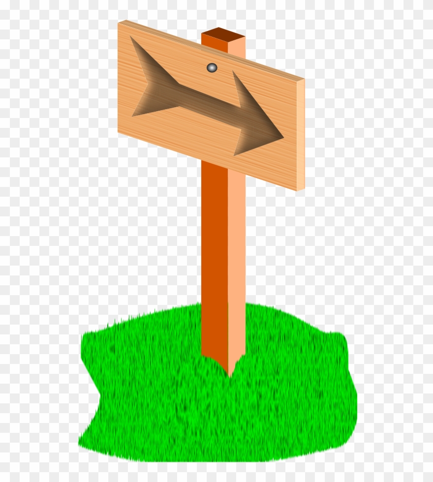 Sign Post Clip Art - Clip Art - Png Download