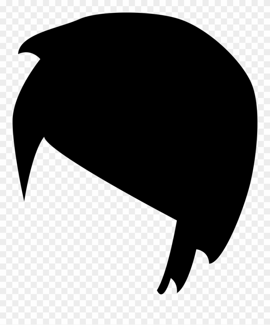 Short Hair Shape Comments Clipart