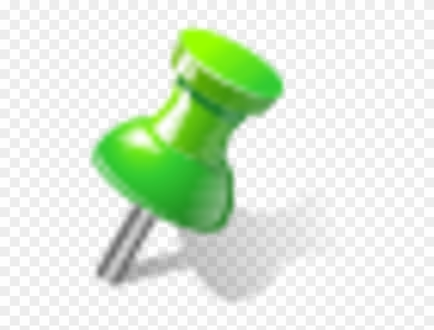 Green Pin Image Clipart