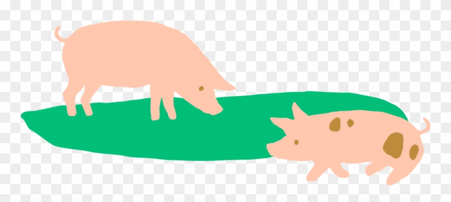 Pigs-landscape Clipart