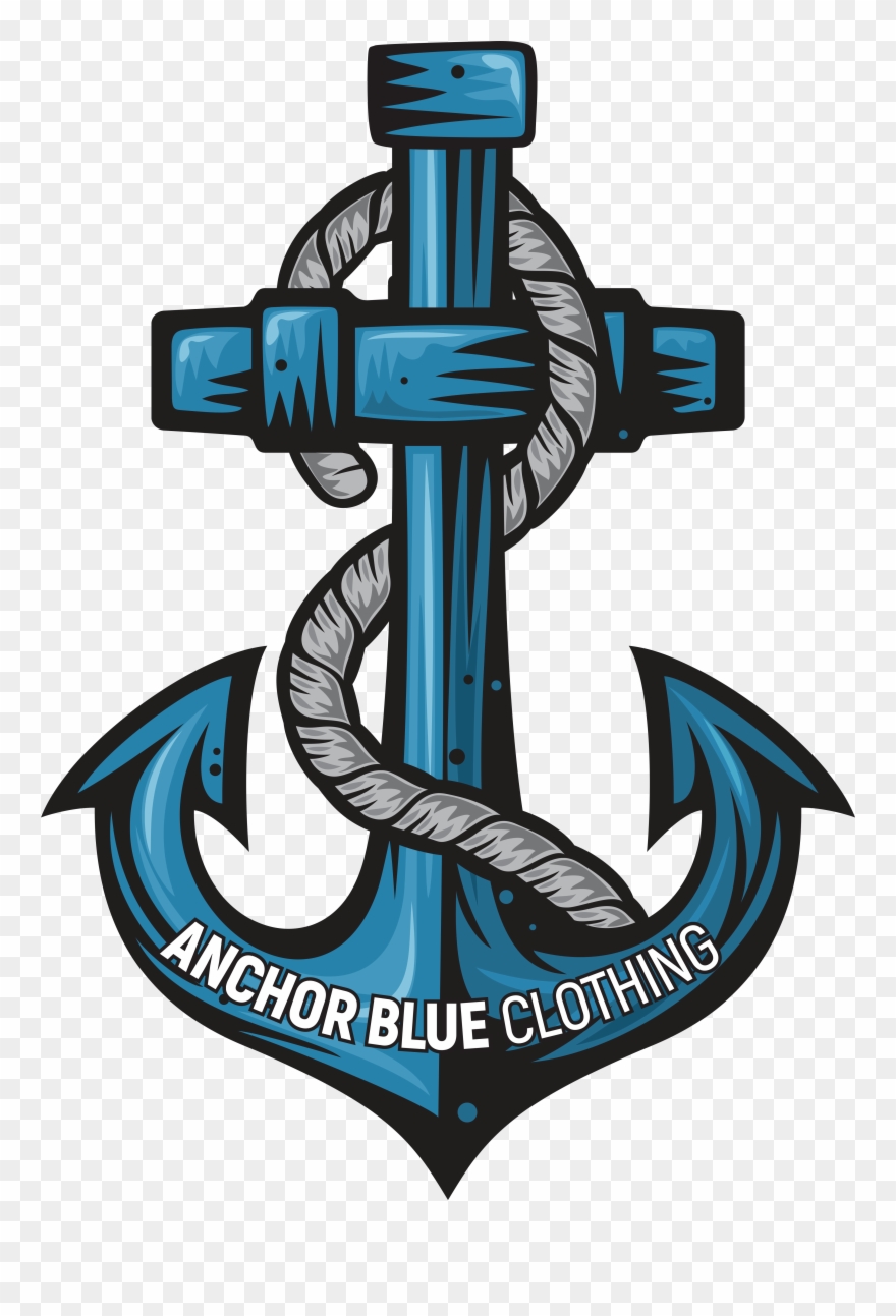 Anchor Blue Apparel Clipart