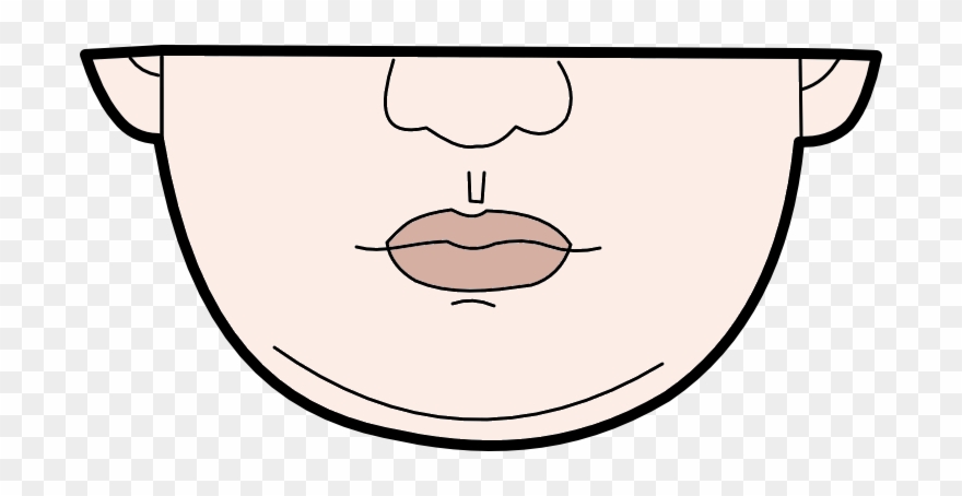 Double Chin In Face Reading, Having A Double Chin Is Clipart