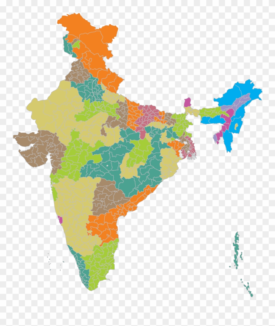 India Map Png Transparent Picture Clipart