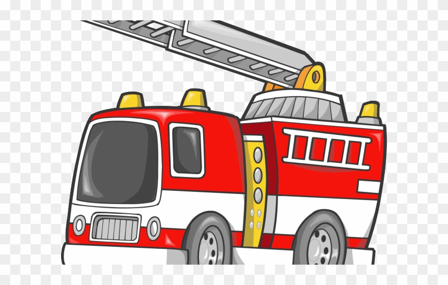 Vehicle Clipart Firefighter - Png Download