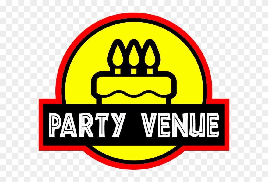 Party Venue Button Clipart