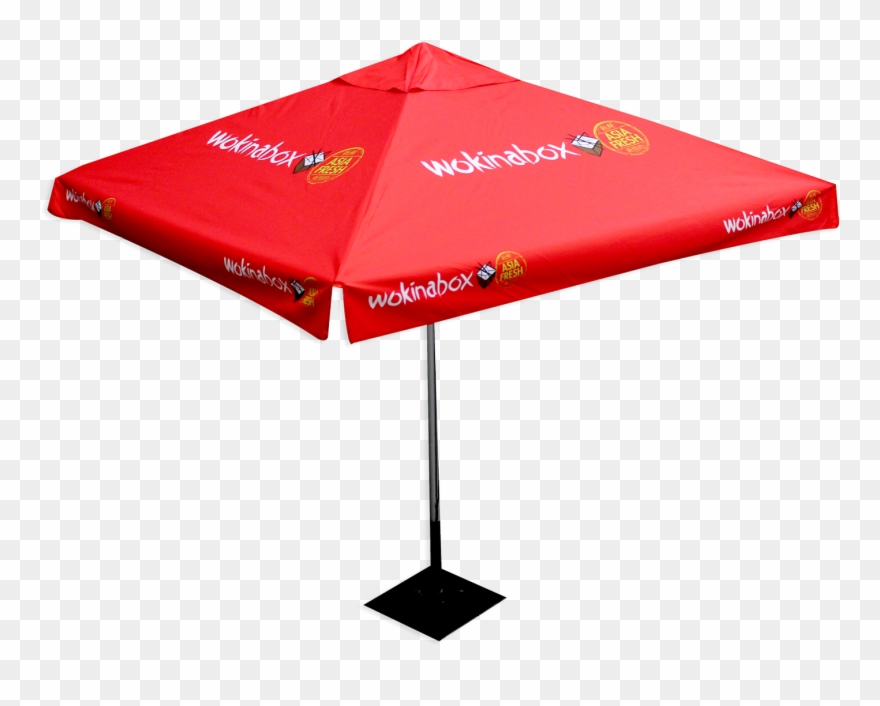 Branded Café Umbrella Clipart