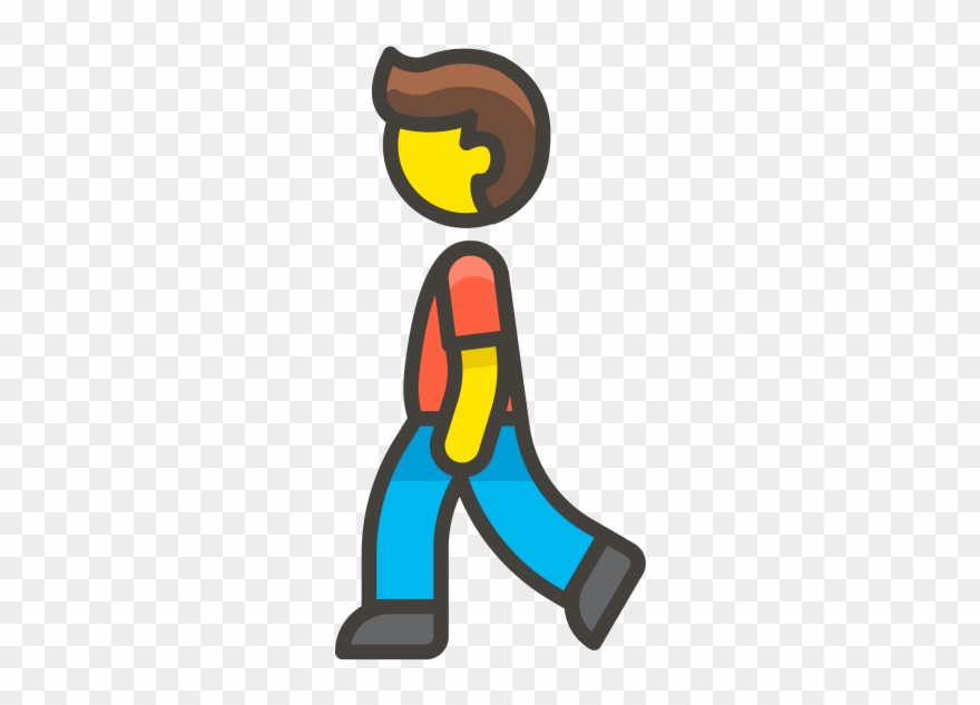 Woman Walking Emoji Clipart