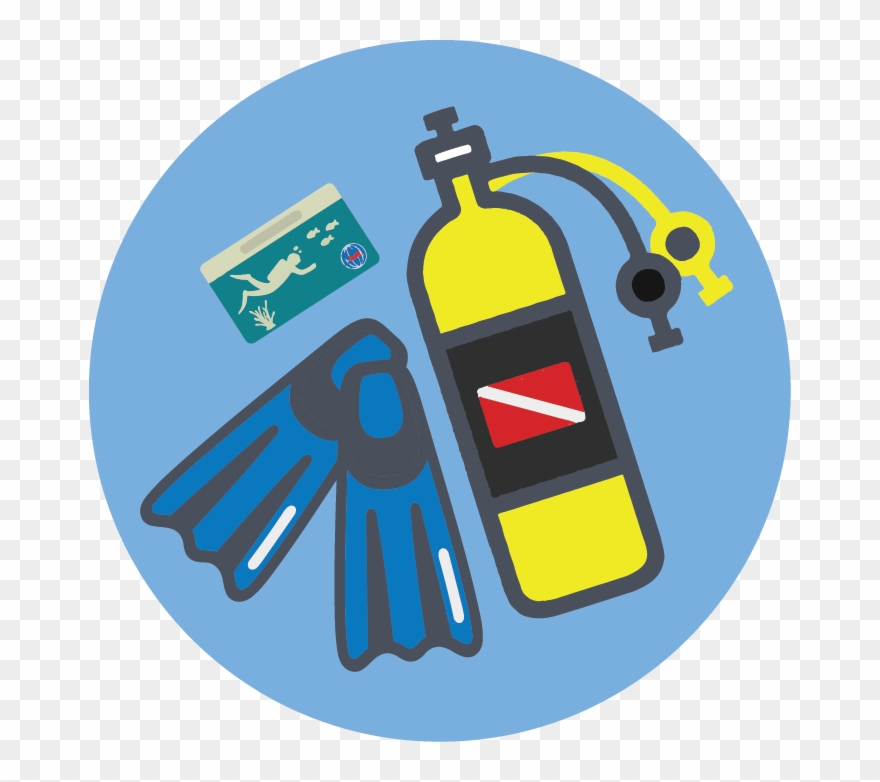 Diving At Tenggol Island Clipart