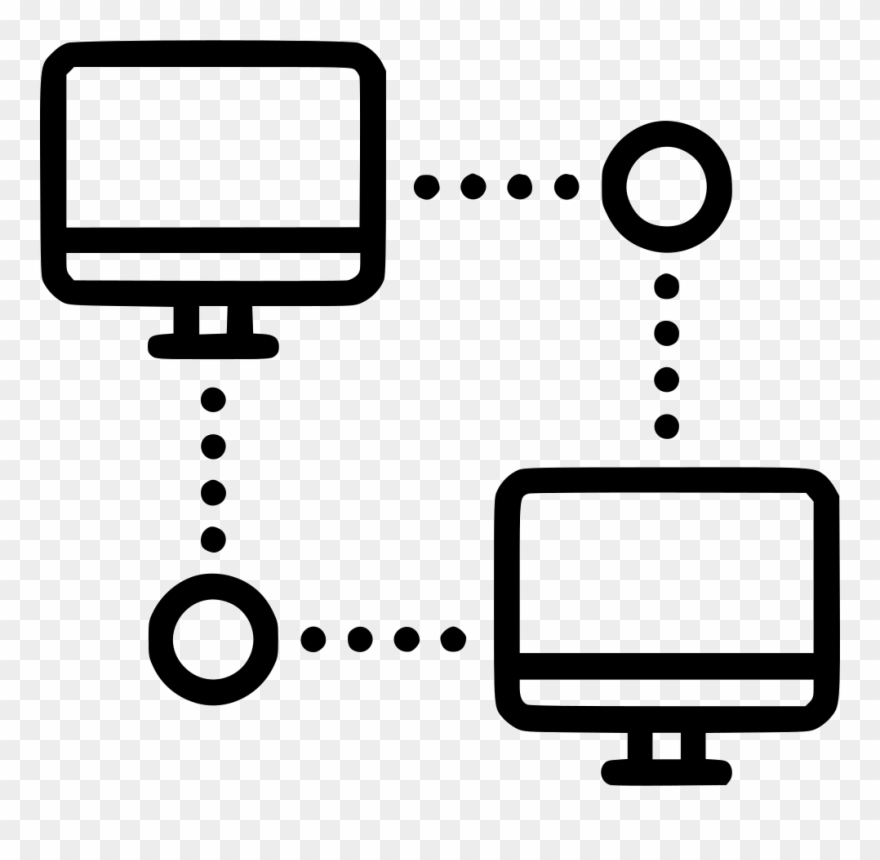 Network Connection Connect Internet Server Web Ping Clipart