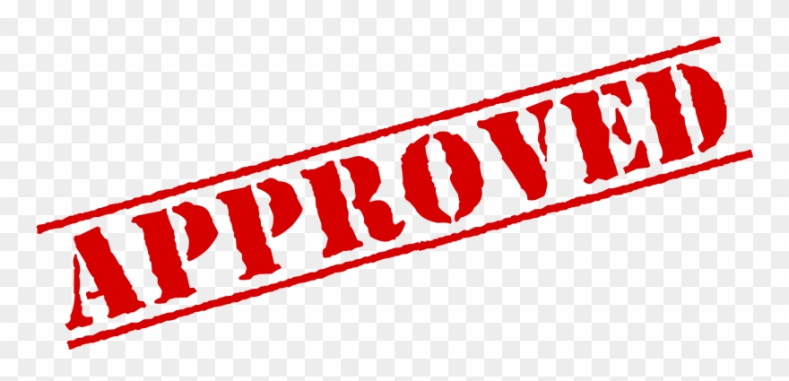 Approved Stamp Clipart