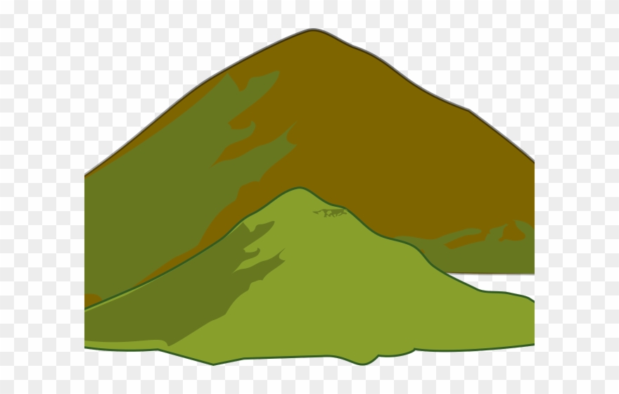 Mountains Clipart Mountain Slope - Png Download