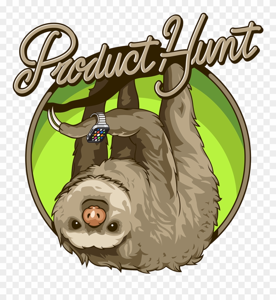 Sloth Clipart - Png Download (#3103460) - PinClipart