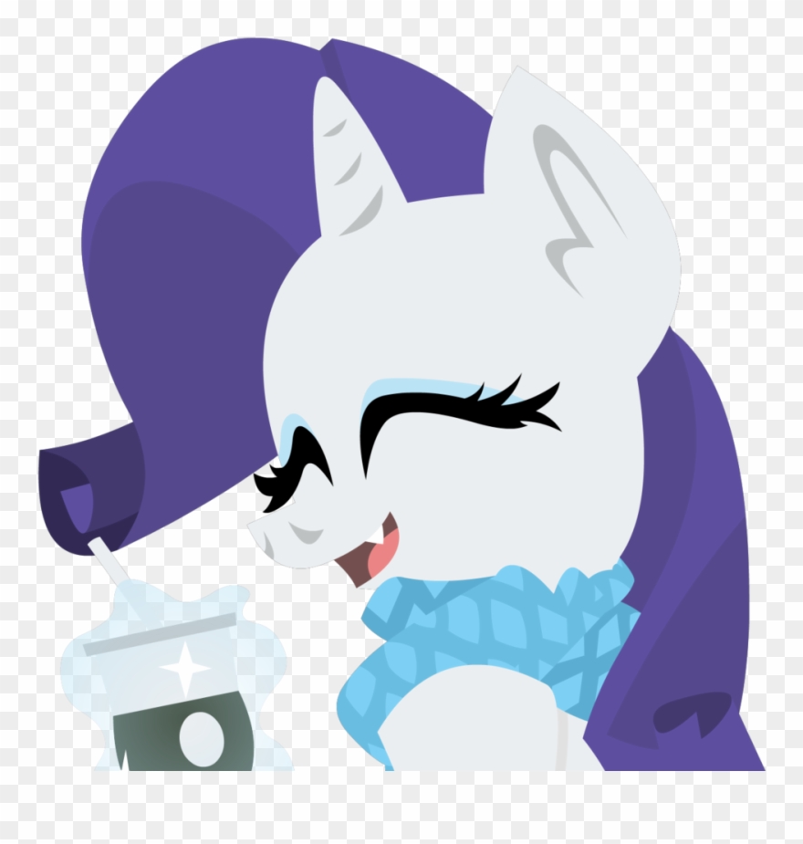 Zvn, Clothes, Hot Chocolate, Rarity, Safe, Scarf, Solo Clipart