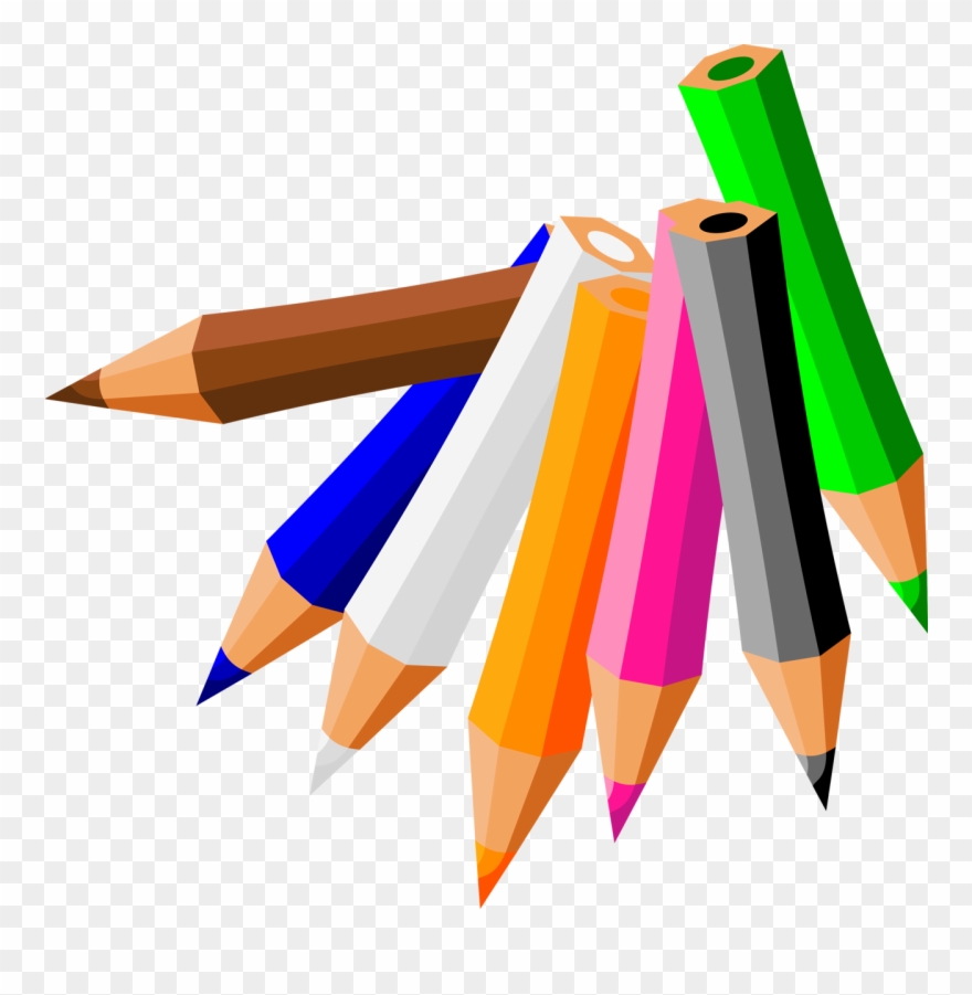 Twelve Pencils Clipart - Png Download