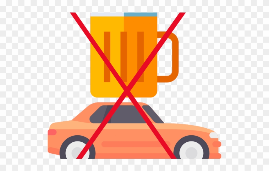 Driving Clipart Stopped - Png Download