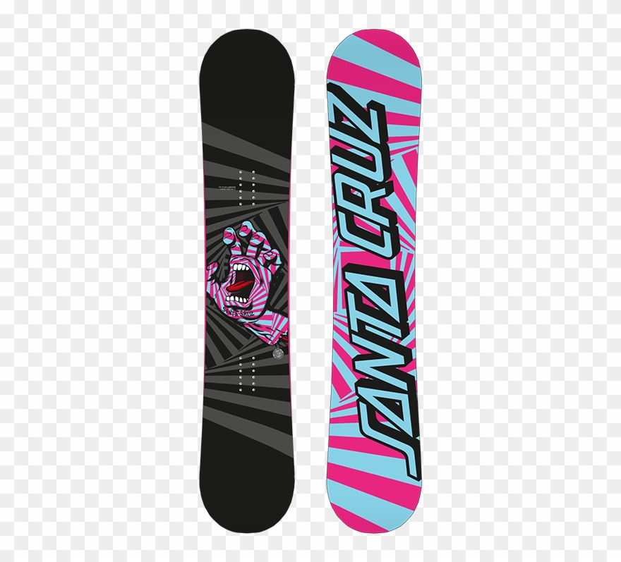 Santa Cruz Offers A Wide Range Of Snowboards To Fit Clipart