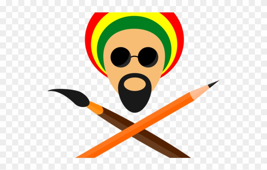 Rasta Clipart Reggae - Png Download