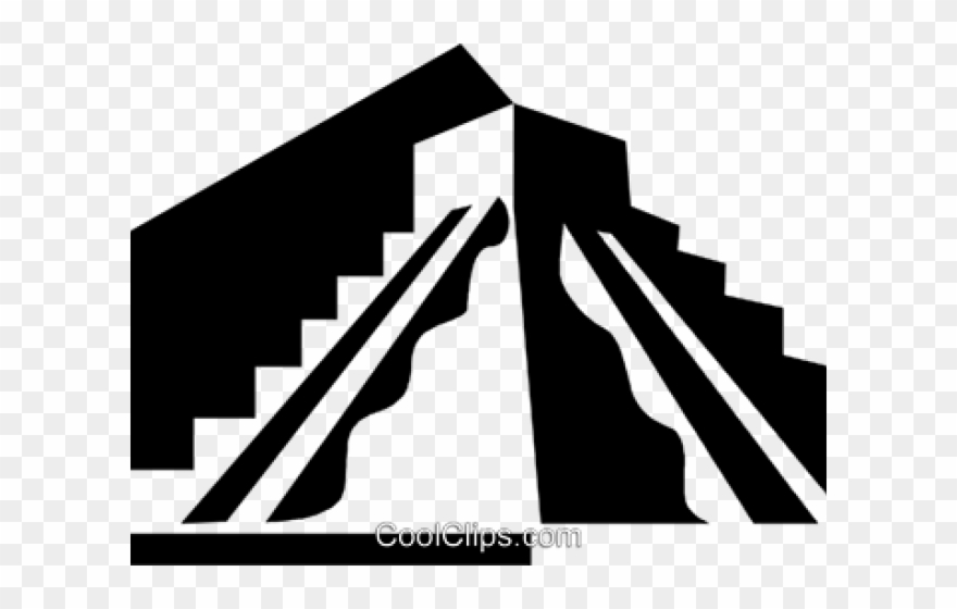 Aztec Clipart Aztec Pyramid - Png Download
