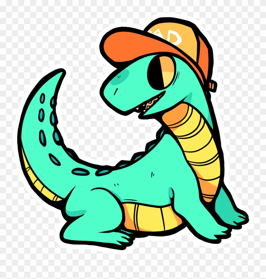 Rad Gator Clipart