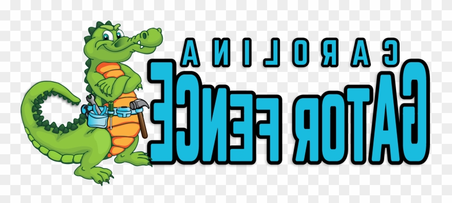 Carolina Gator Fence Header Logo Clipart