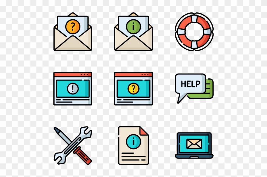 Help & Support Clipart