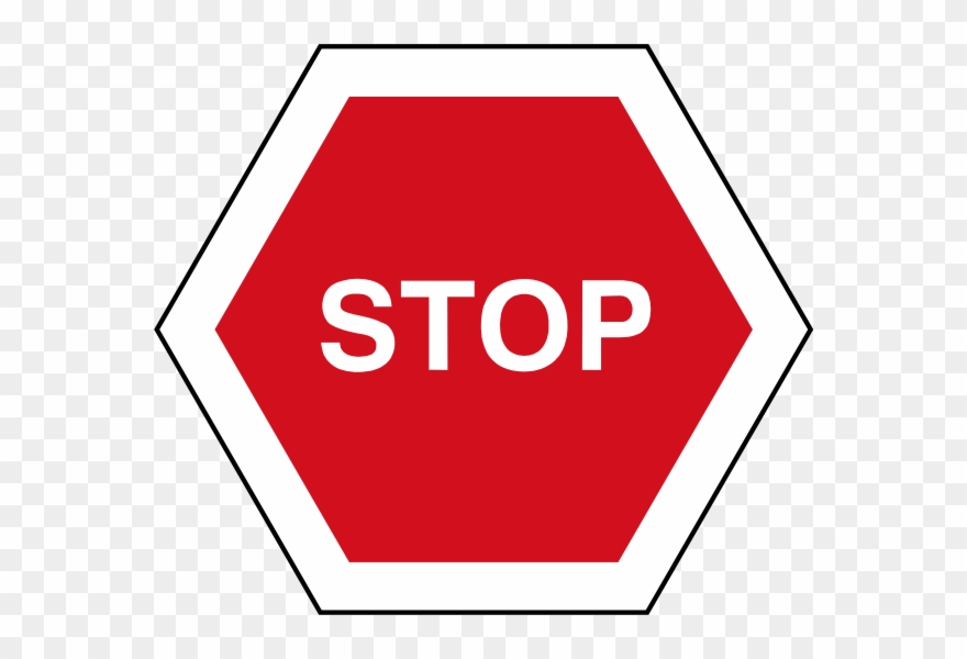 Bhutan Stop Sign Clipart