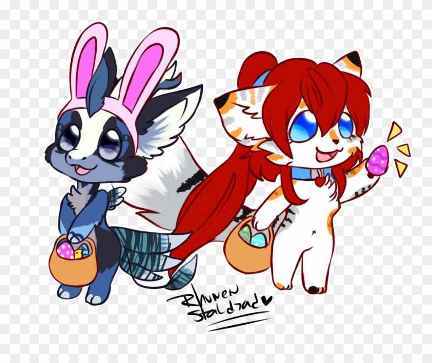 Easter Egg Hunting Clipart