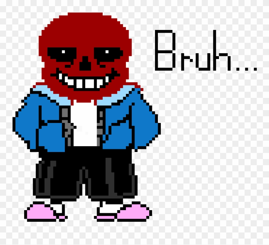 Undertale Sans Dipped In Ketchup Clipart
