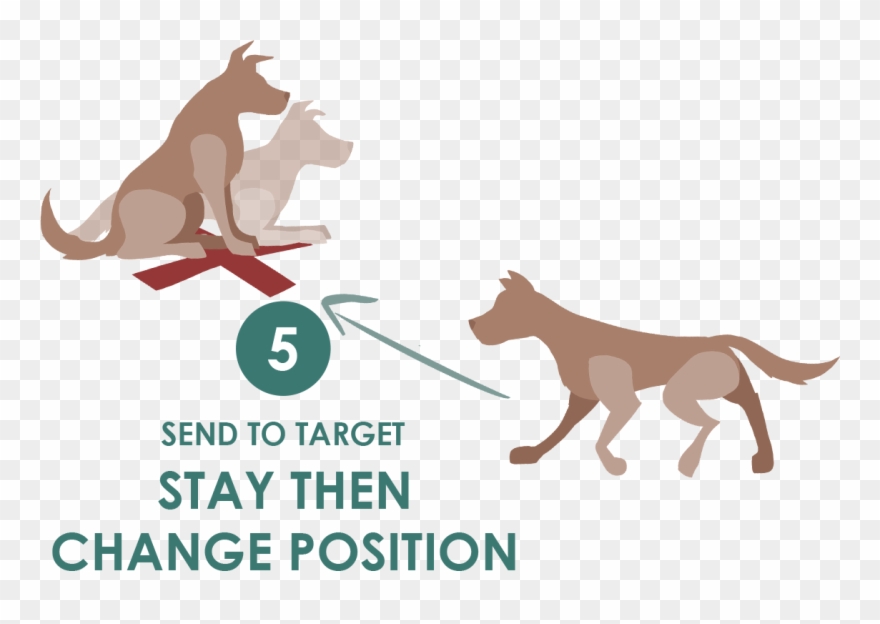 Send To Target, Position Change Clipart