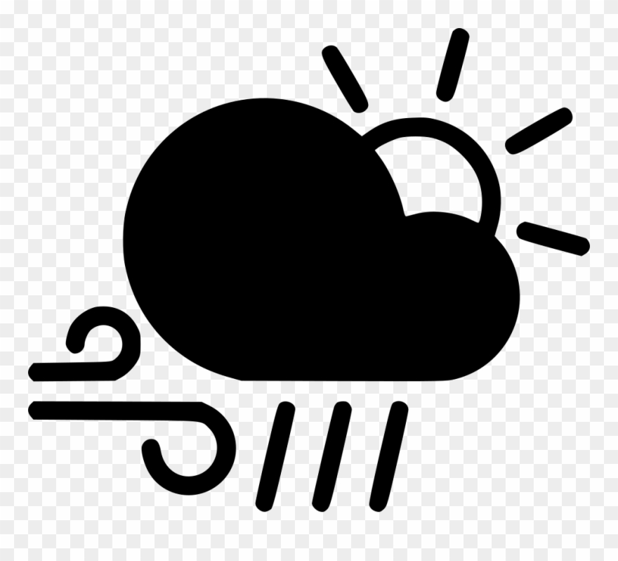 Day Wind Cloud Rain Sun Svg Png Icon Free Download Clipart