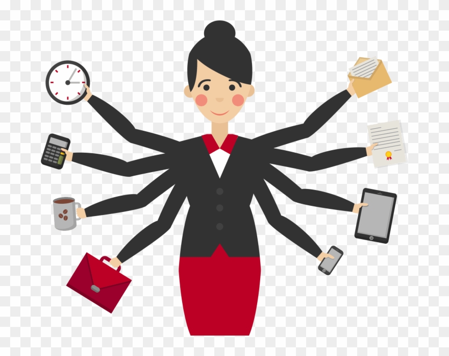 Multitasking Clipart - Png Download