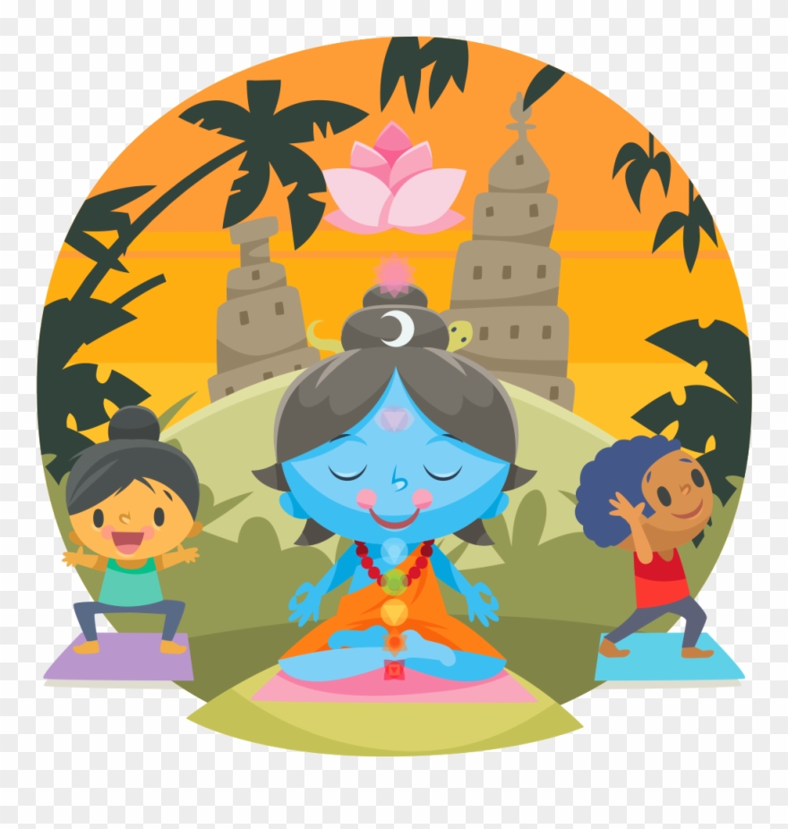 June's Yoga Day Clipart