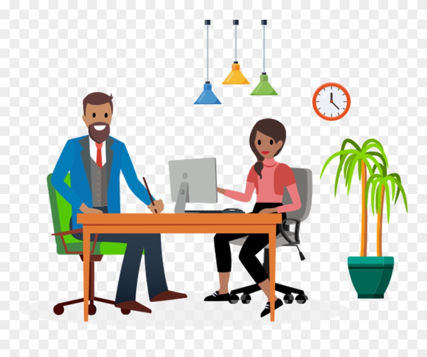 Robert Works With Alex In The Nmh Mentorship Program Clipart