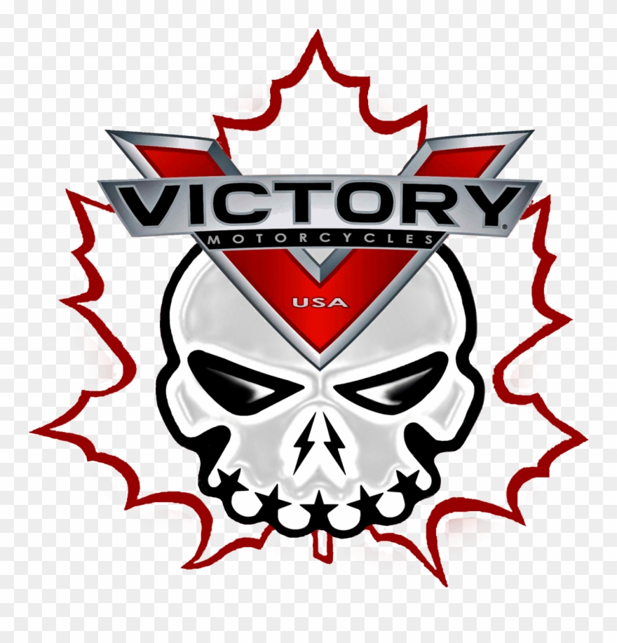 Canuck Victory With Maple Leaf Outline Clipart