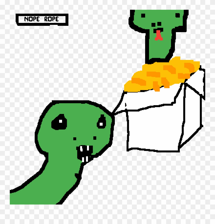 Snek And The Danger Noodle Clipart