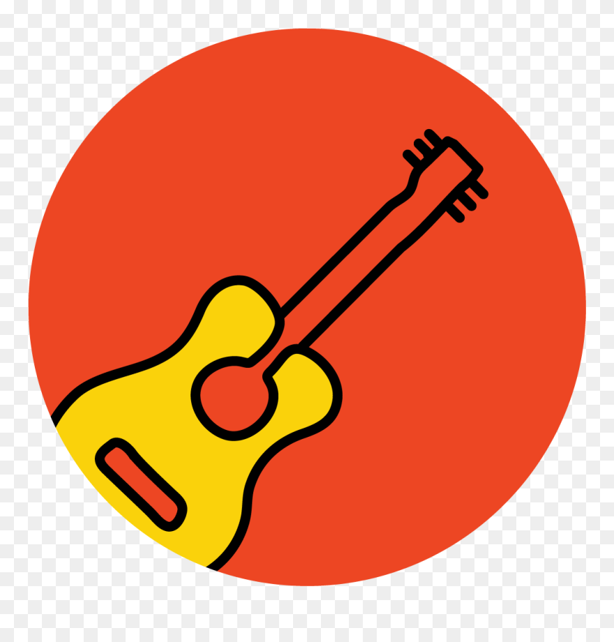 Guitar Icon Clipart