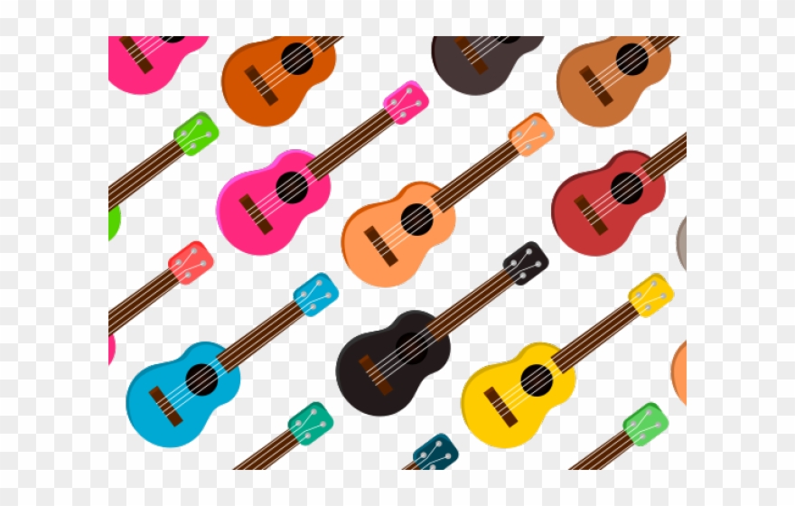 Acoustic Guitar Clipart Ukele - Png Download