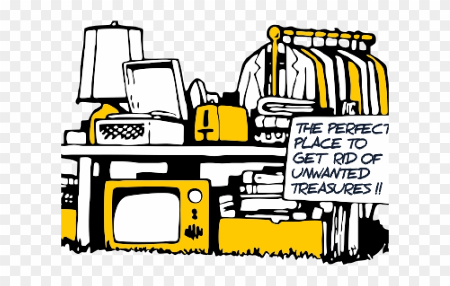 Market Clipart Flea Market - Png Download