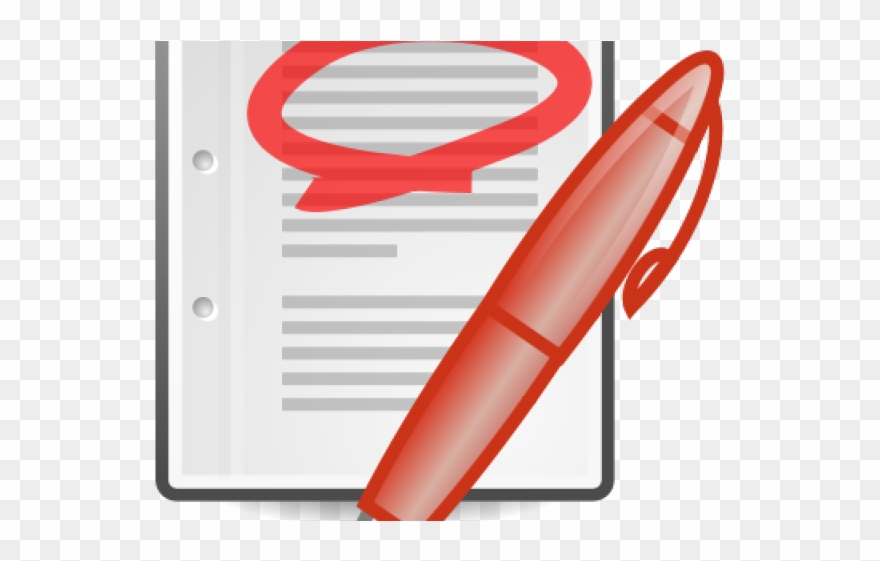 Pen Clipart Essay - Png Download