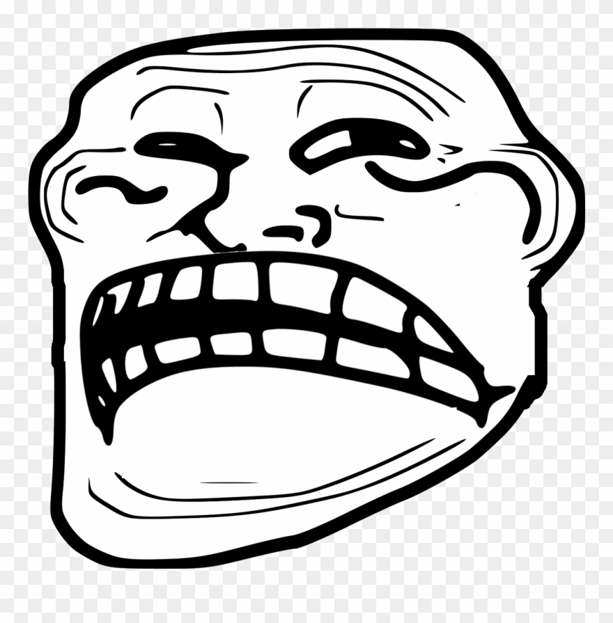 Sadtrollface Clipart